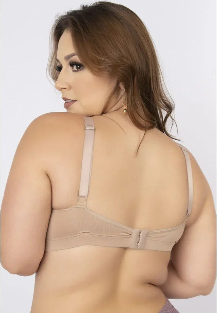 Sutiã Plus Size Com Bojo Em Renda