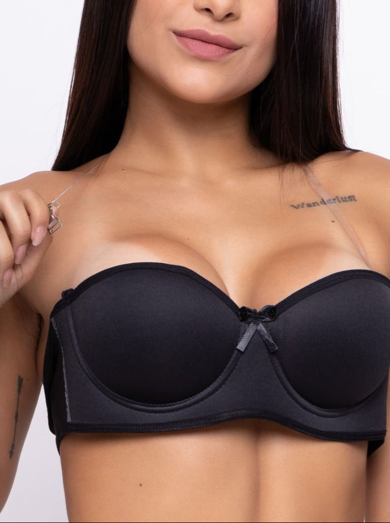 Sutiã Tomara Que Caia Alça Silicone Removível