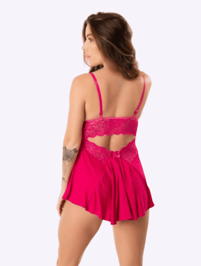 Camisola Alças Ajustáveis Em Renda Sem Bojo Preto