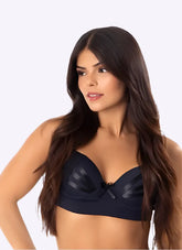 Sutiã Push up Com Bojo Detalhe Em Fita