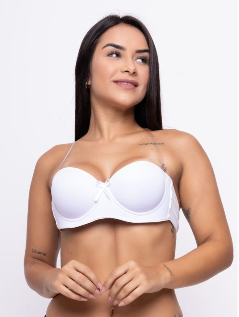 Sutiã Tomara Que Caia Alça Silicone Removível
