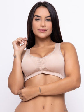Top Fitness Nadador Com Bojo Removível