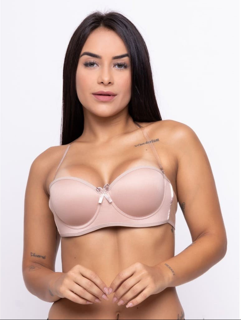 Sutiã Tomara Que Caia Alça Silicone Removível