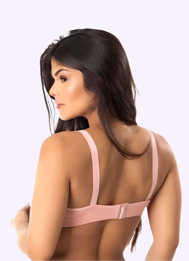Sutiã Push up Com Bojo Detalhe Em Fita