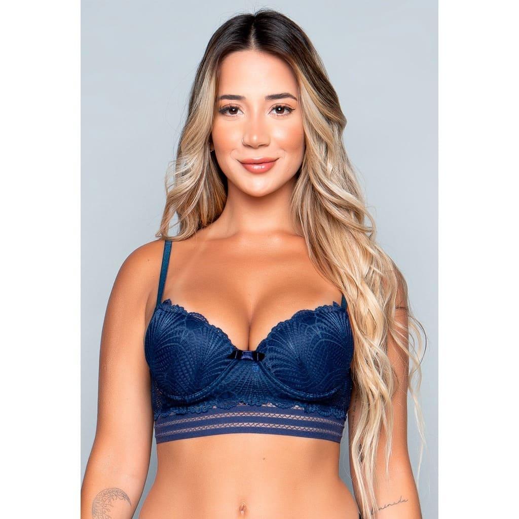 Sutiã Lingerie Com Bojo Em Renda